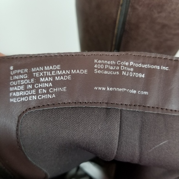 Kenneth Cole Reaction Brown Boots - Picture 8 of 8